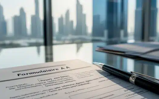 Formulaire A immobilier Dubaï