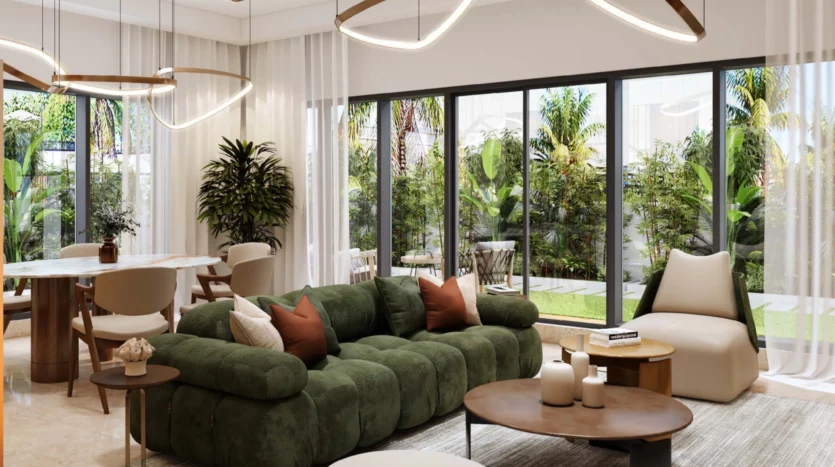 Intérieur de maison sun city à acheter, réalisé par damac à dubaï