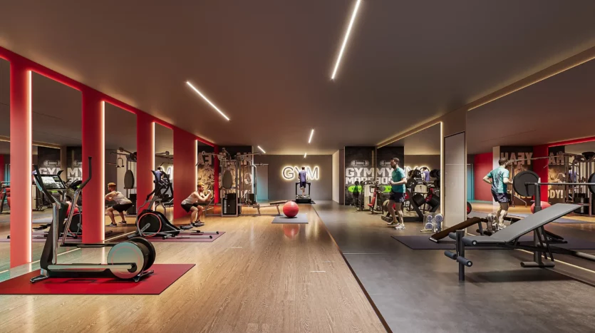 Salle de sport commune, Achat appartement deca milos, Dubaï