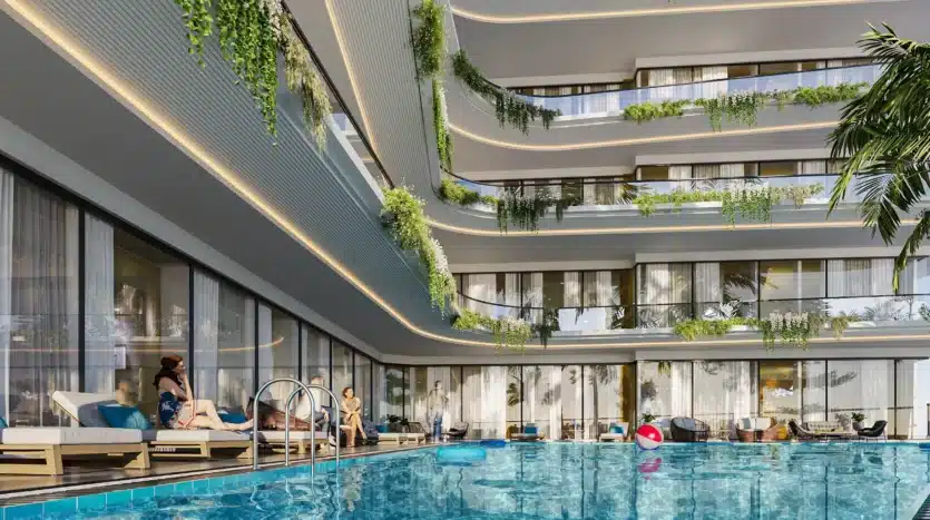 Piscine résidentielle, Achat appartement deca milos, Dubaï