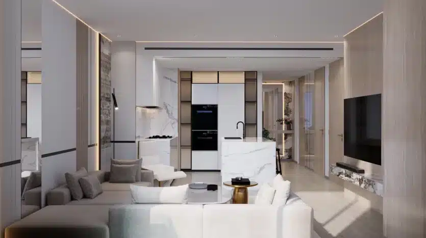 Exemple intérieur appartement à vendre Projet immobilier royale binghatti à dubai